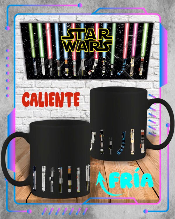 Taza Mágica 3D Star Wars