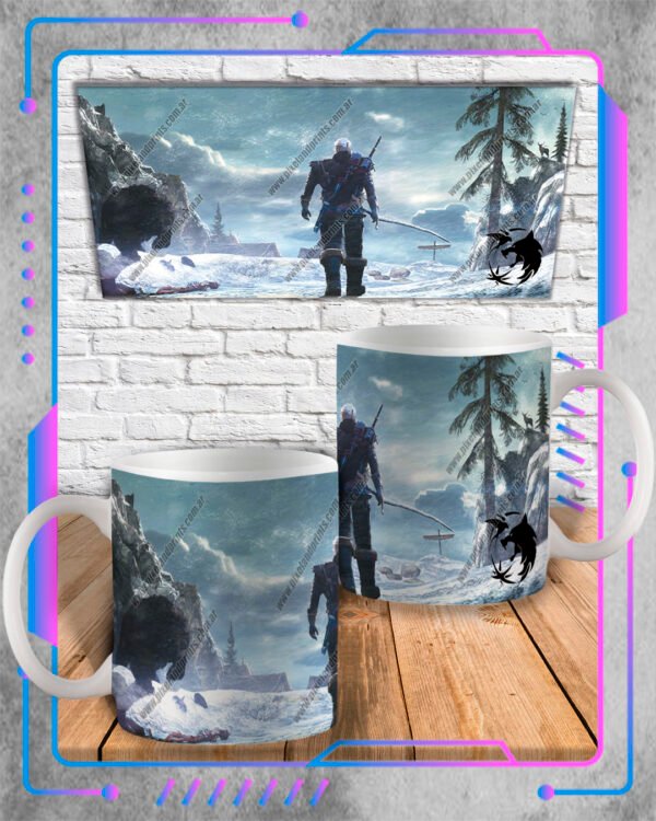 The Witcher - Geralt de Rivia Taza The Witcher, Geralt de Rivia
