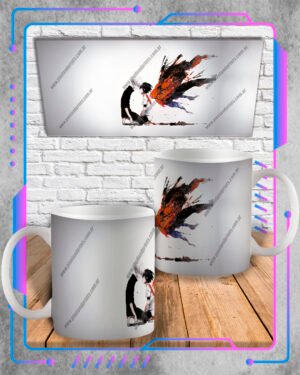 Tokyo Ghoul - Kaneki & Touka Taza Tokyo Ghoul, Kaneki y Touka