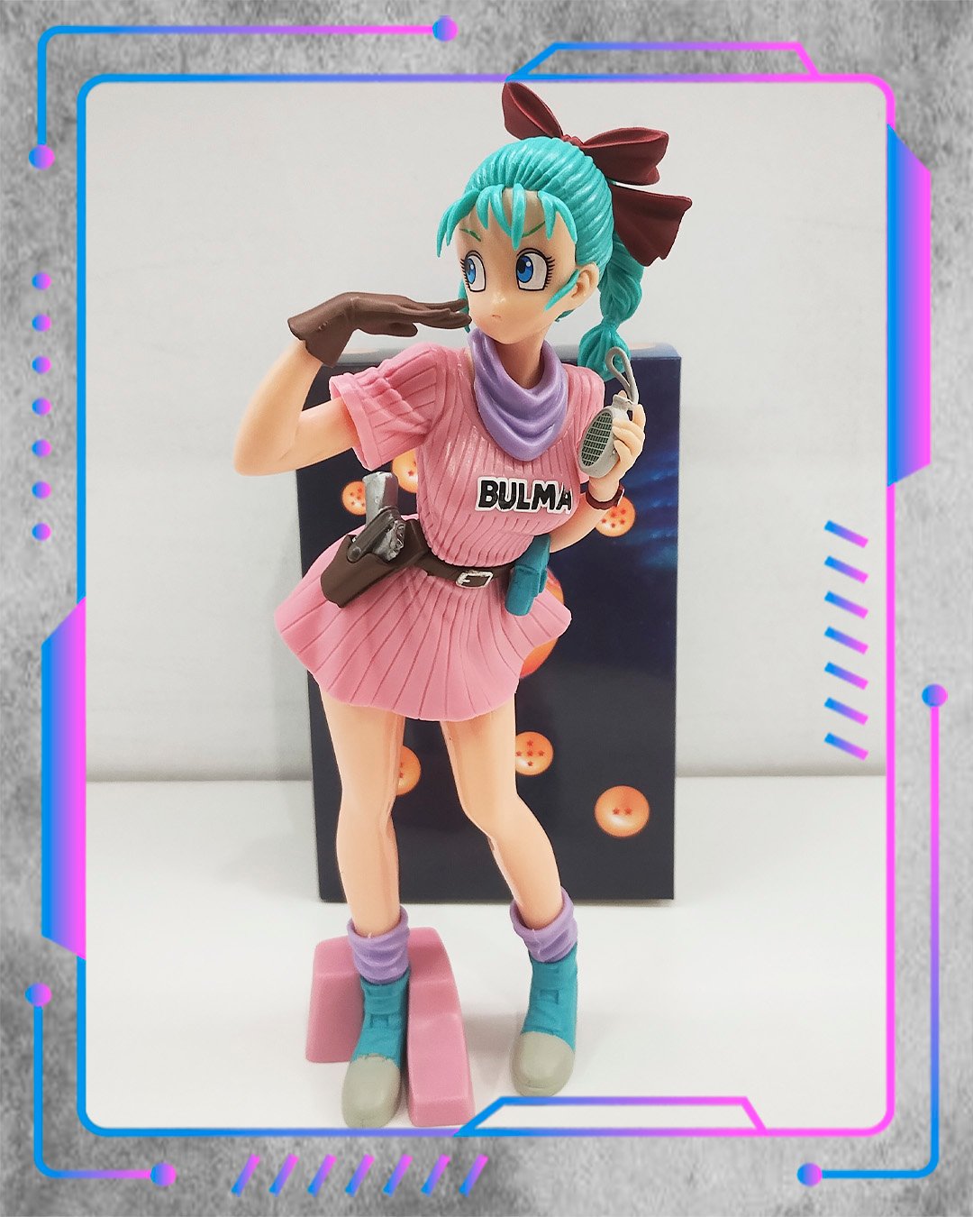 Figura Dragon Ball, Bulma – Pixel and Prints