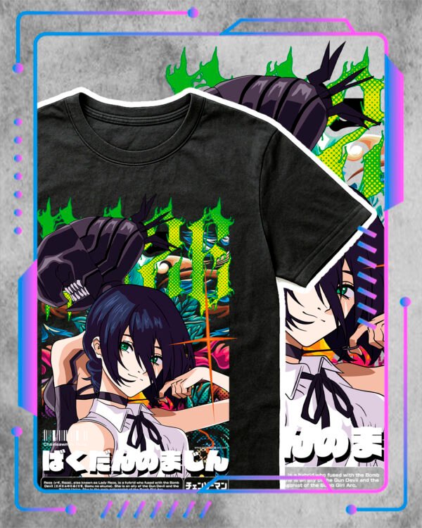 Chainsawman, Reze #1 Remera Chainsawman, Reze