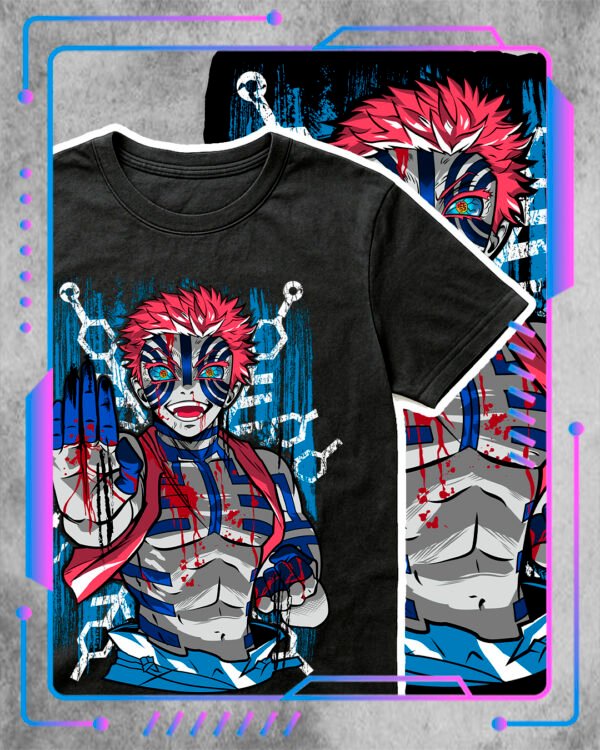 Remera Demon Slayer, Akaza