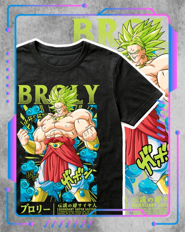 Dragon Ball Z, Broly #1 Remera Dragon Ball Z, Broly