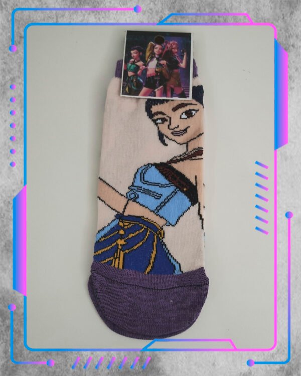 Medias, Huntrx - 3 Medias Soquete Huntrix, Zoey