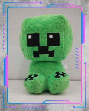 Minecraft, Creeper - 1 Peluche Minecraft, Creeper