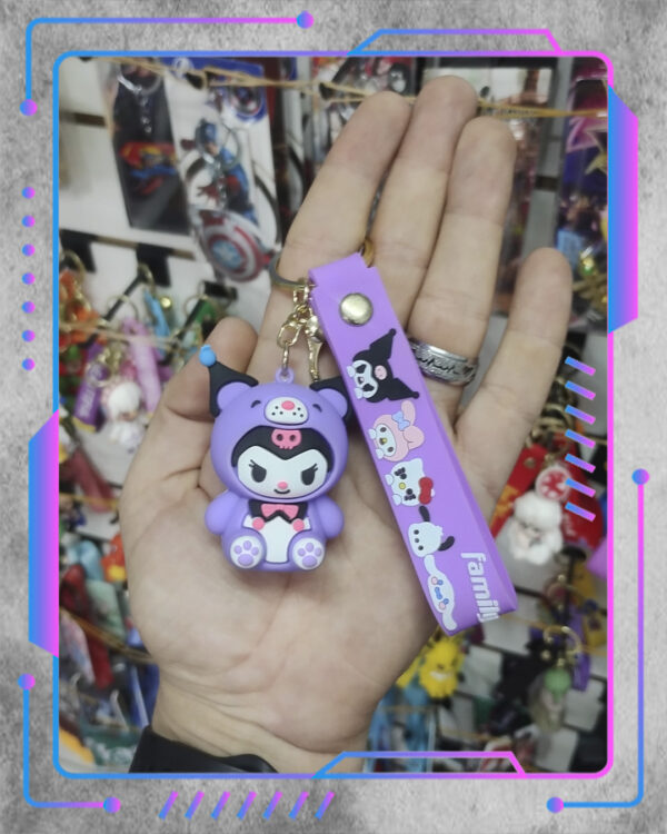 Llavero Sanrio, Kuromi Osito