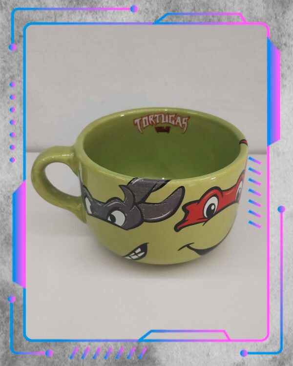 TMNT - Tortugas Ninja - 1 Tazón Tortugas Ninja, caras