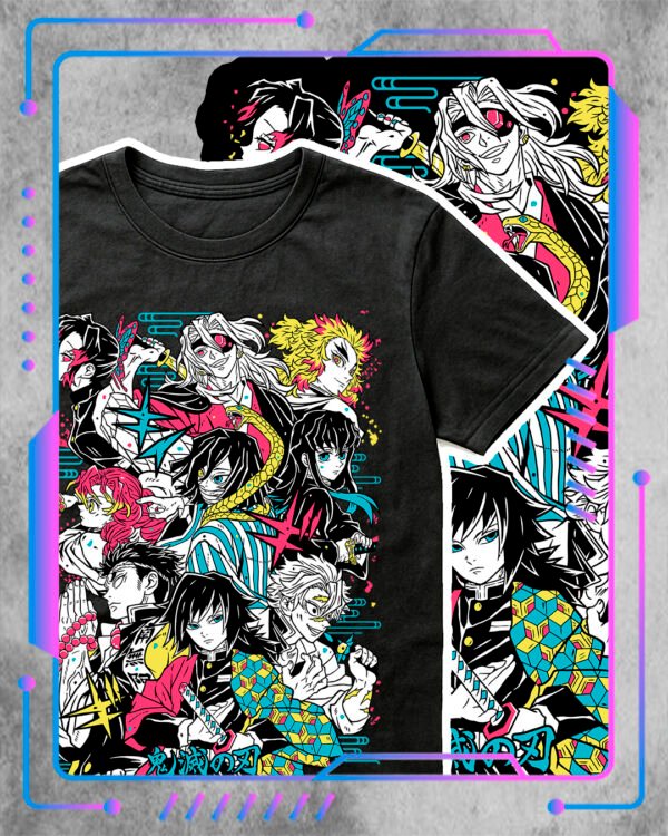 Demon Slayer, Pilares #3 Remera Demon Slayer, Pilares #3