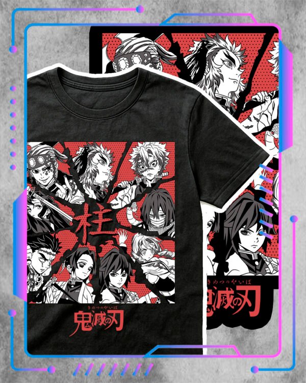Demon Slayer, Pilares #4 Remera Demon Slayer, Pilares #4