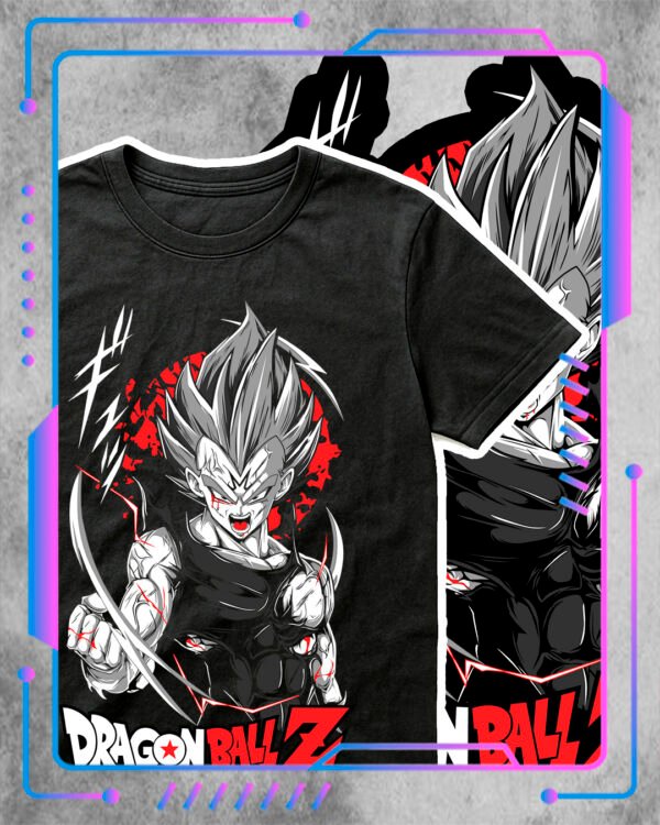 Remera Dragon Ball, Majin Vegeta #1