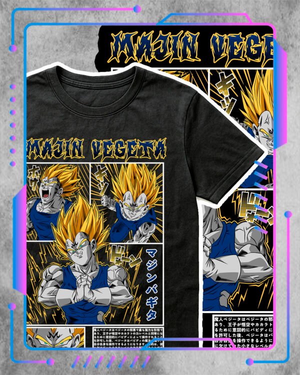 Remera Dragon Ball, Majin Vegeta #2