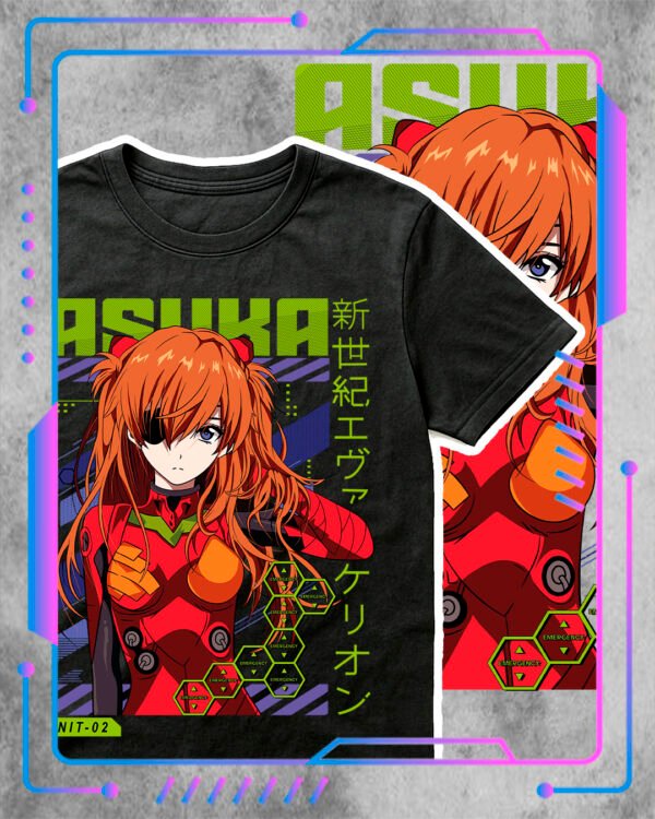 Remera Evangelion, Asuka