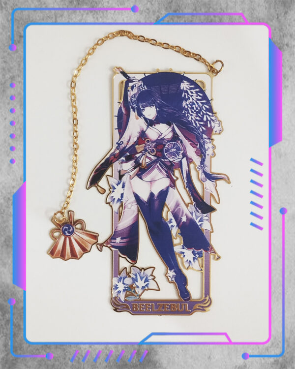 Marcapáginas Genshin Impact, Shogun Raiden