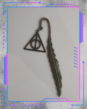 Harry Potter, Reliquias - 1 Marcapáginas Harry Potter, Reliquias y Pluma