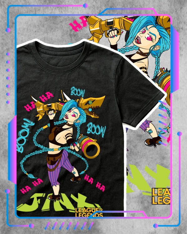 Jinx #1 Remera LoL, Jinx
