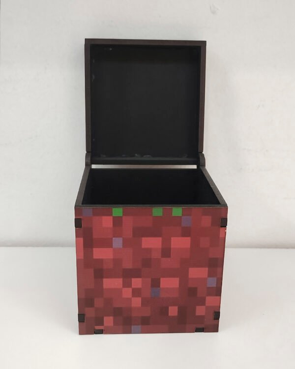 Minecraft, Bloque de tierra - 2 Cofre Minecraft, Bloque de tierra