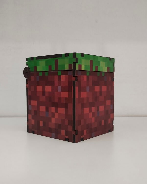 Minecraft, Bloque de tierra - 3 Cofre Minecraft, Bloque de tierra