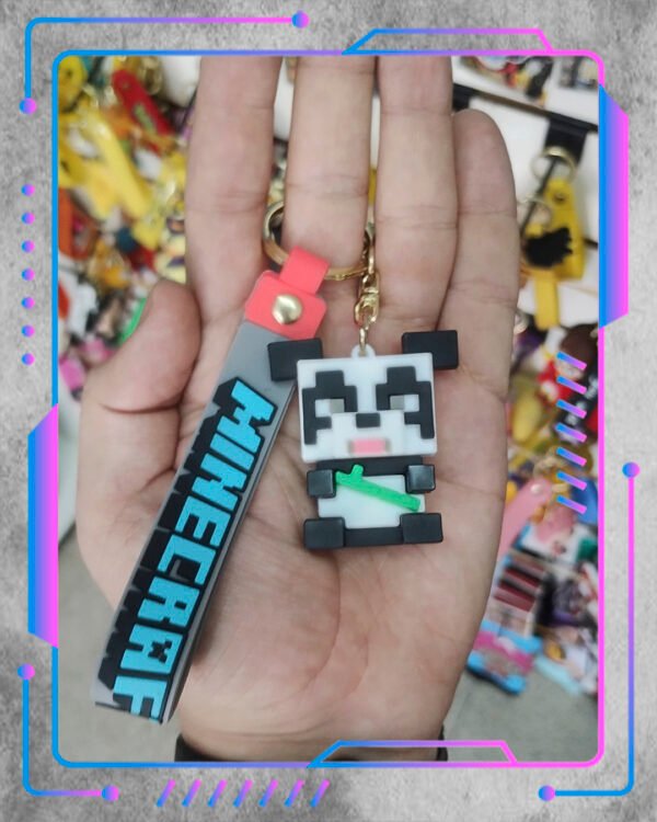 Minecraft, Panda Llavero Minecraft, Panda
