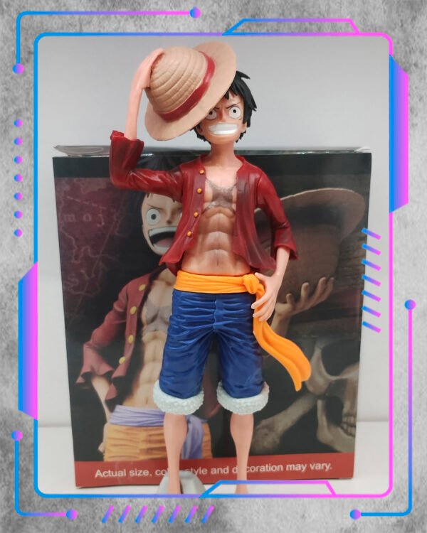 One Piece, Luffy Sombrero - 1 Figura One piece, Luffy