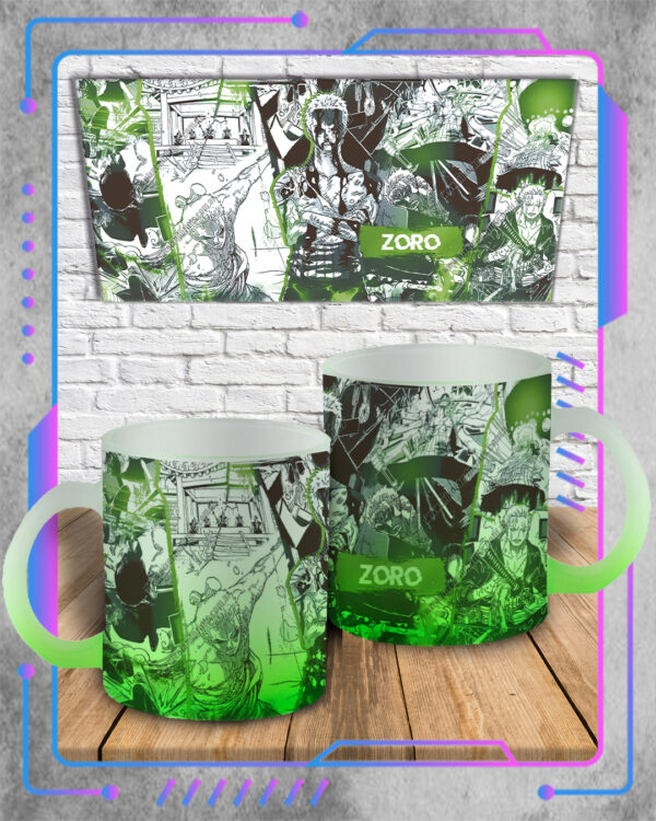 Taza One Piece, Zoro