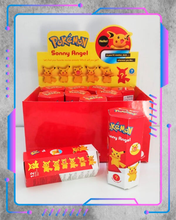 Pokemon, Pikachu - 1 Pokémon Sonny Angel Hippers , Pikachu (Caja sorpresa)