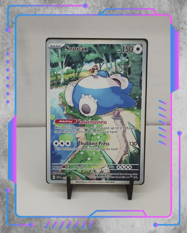 Cuadro TCG Pokémon, Snorlax (Full Art)