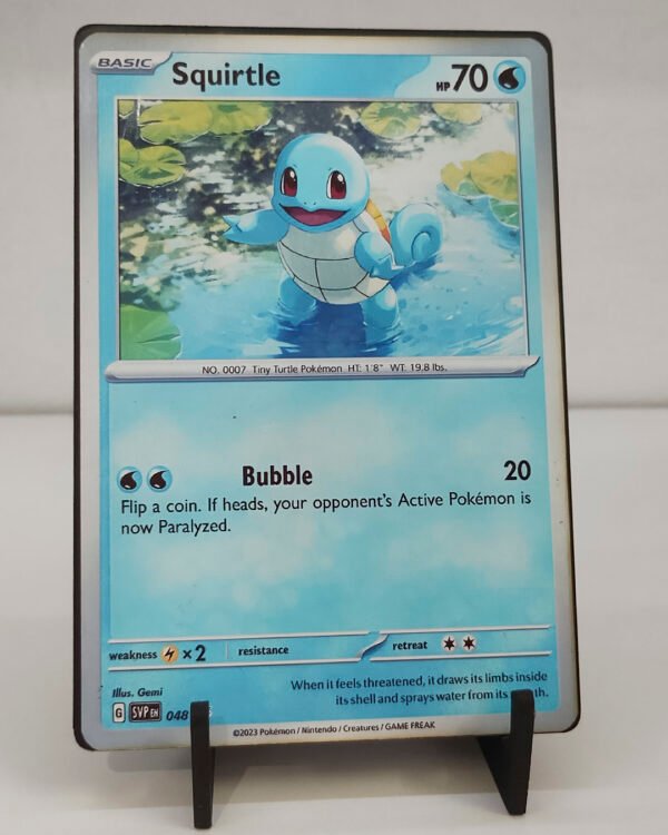 Pokemon, Squirtle - 4 Cuadro TCG Pokémon, Squirtle