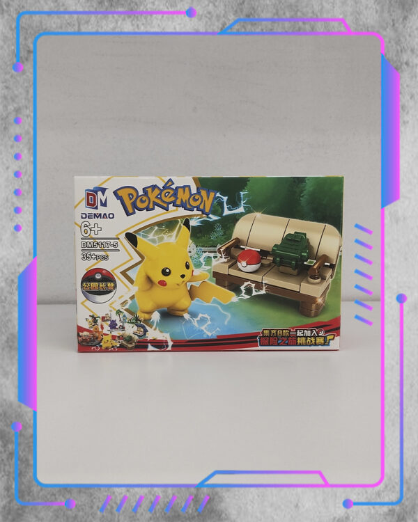 Set de construccion Pokemon, Pikachu Set de coleccion Pokemon, Pikachu