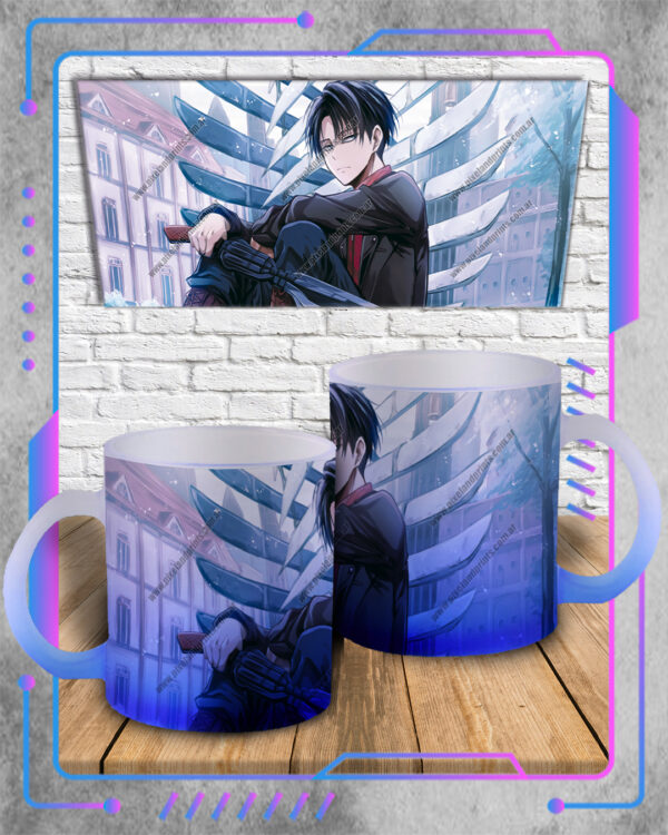 Taza Shingeki no Kyojin, Levi