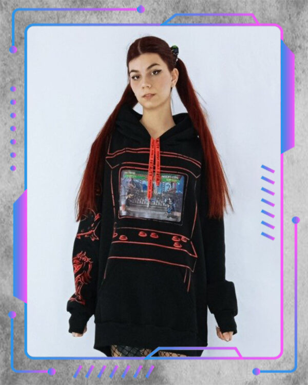 Buzo Hoodie Arcade Gamer, Mortal Kombat