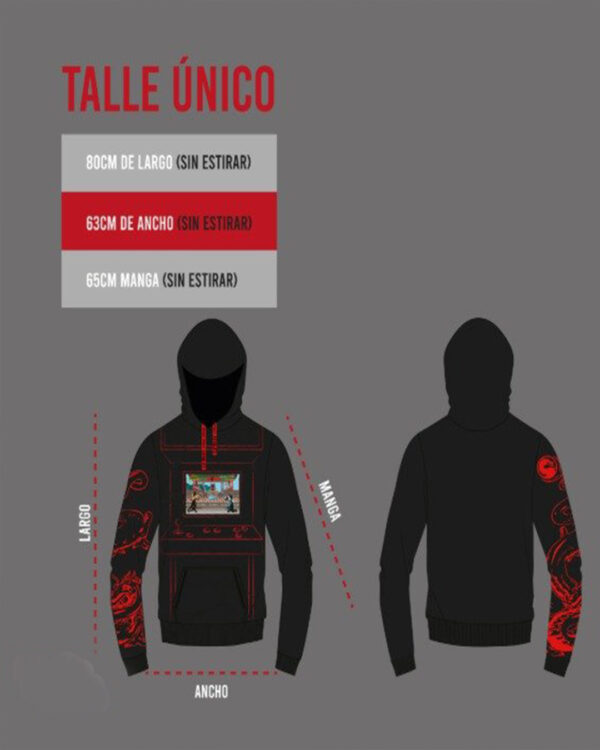 Buzo Hoodie Arcade Gamer, Mortal Kombat