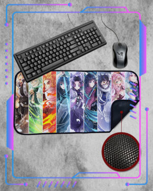 Mousepad XL Demon Slayer, Pilares #1