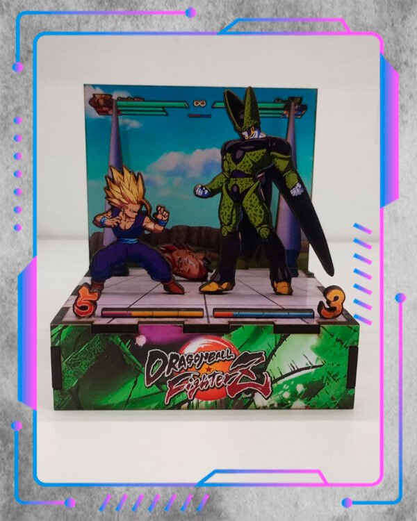 Diorama Dragon Ball, Gohan vs Cell