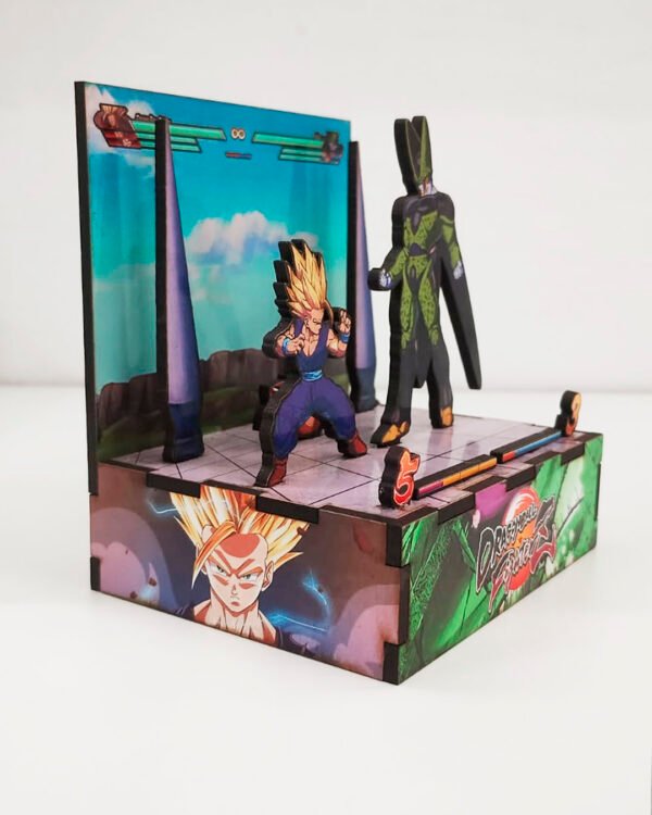 Diorama Dragon Ball, Gohan vs Cell