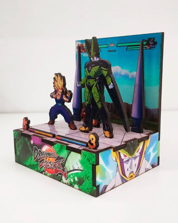 Diorama Dragon Ball, Gohan vs Cell