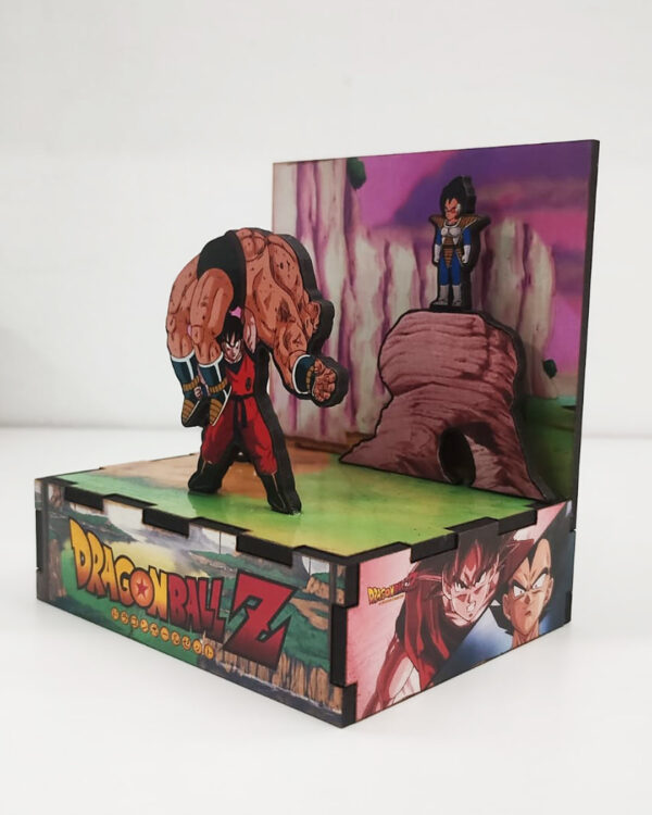 Diorama Dragon Ball, Goku vs Nappa