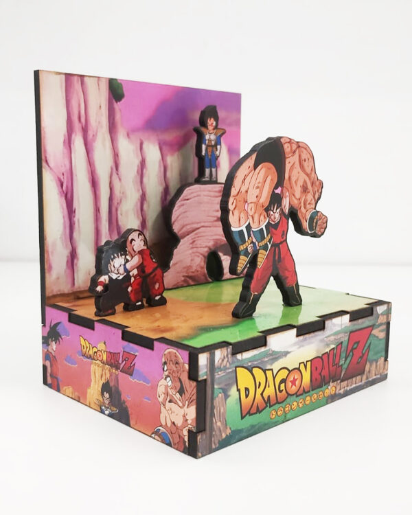 Diorama Dragon Ball, Goku vs Nappa