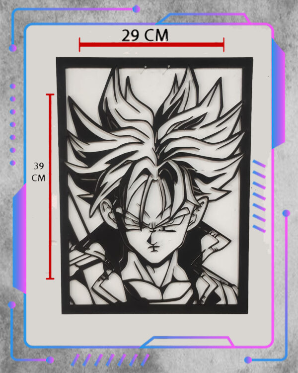 Dragon Ball, Trunks Cuadro 2D Dragon Ball Z, Trunks
