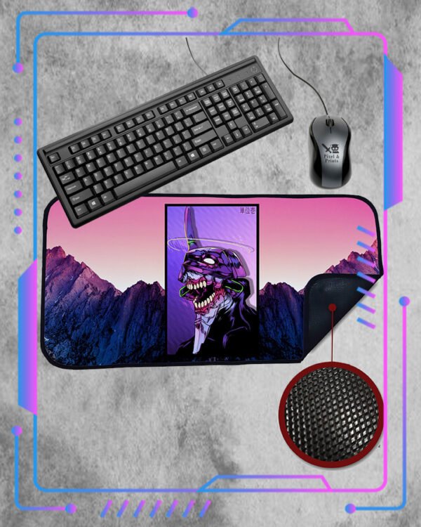 Evangelion, eva 01 #4 Mousepad XL Evangelion, Eva 01 #4