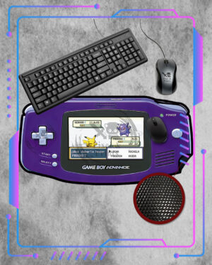 Mousepad XL Formita, GBA Violeta