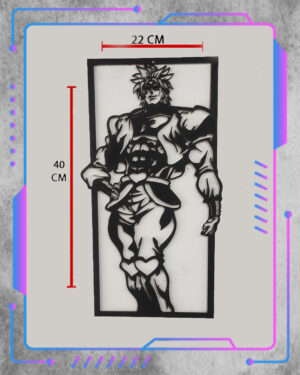 Cuadro 2D Jojos Bizarre Adventure, DIO