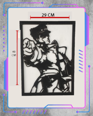 Cuadro 2D Jojos Bizarre Adventure, Jotaro
