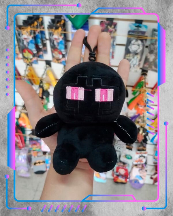 Llavero Peluche Minecraft, Enderman Llavero de Peluche Minecraft, Enderman