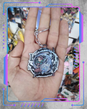 Llavero Spinner Demon Slayer, Tanjiro