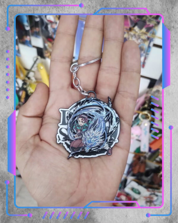 Llavero Spinner Demon Slayer, Tanjiro