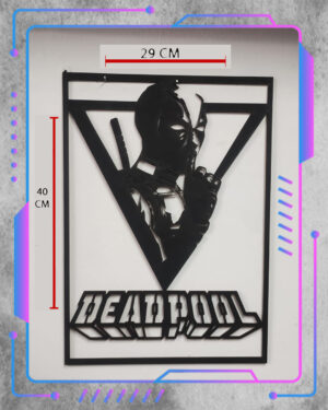 Cuadro 2D Marvel, Deadpool
