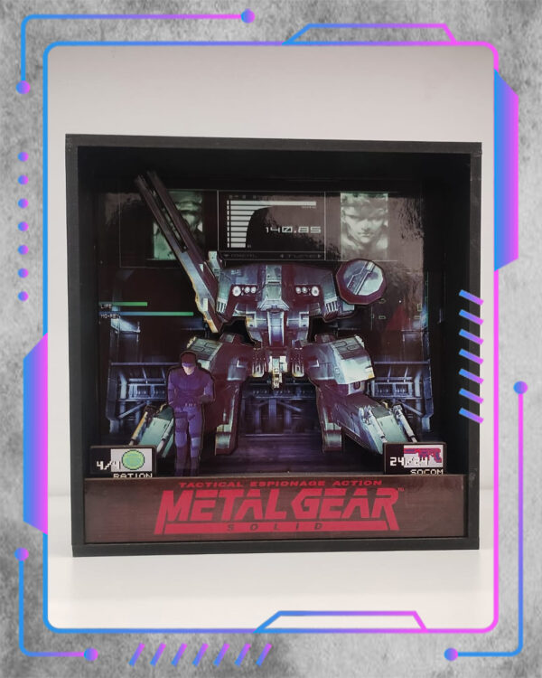 Cuadro 3D Metal Gear Solid