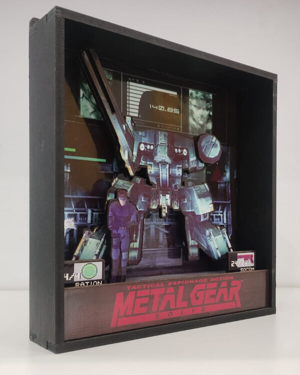 Cuadro 3D Metal Gear Solid