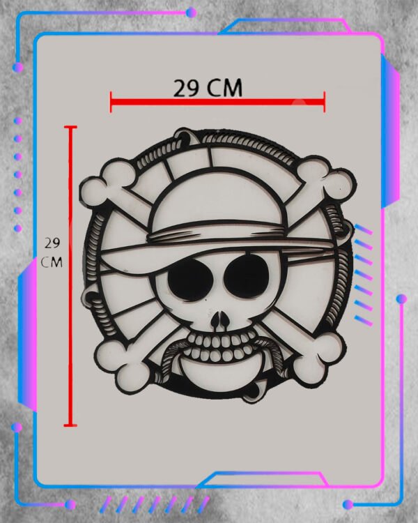 Cuadro 2D One Piece, Jolly Roger