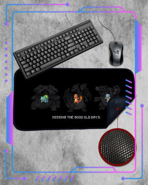 Mousepad XL Pokemon, Iniciales